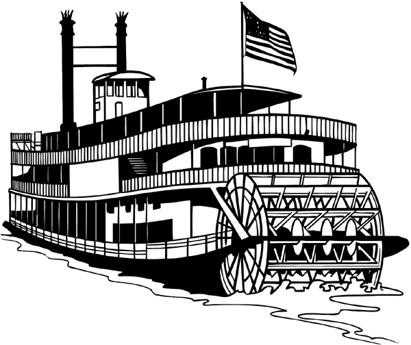 riverboat clipart - photo #7