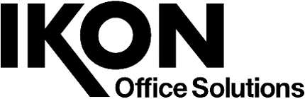 IKON OFFICE SOLUTIONS Graphic Logo Decal