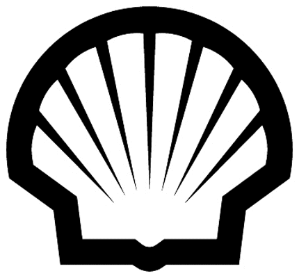 SHELL OIL 4 Graphic Logo Decal