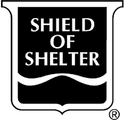 SHIELD OF SHELTER Graphic Logo Decal