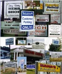 custom signs, ada signs, banners