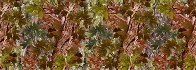 Camouflage Green Oak Pattern