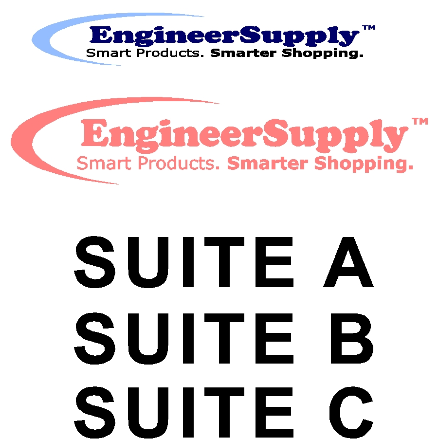 Custom Logo Sign Design EngineerSupply Decal Sticker made to your Specifications by your Sign Specialist