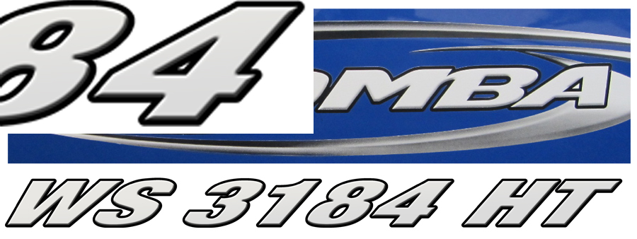 Custom Logo Sign Design Moomba-numbers Decal Sticker made to your Specifications by your Sign Specialist