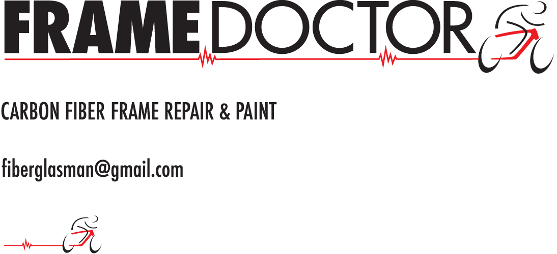 Custom Logo Sign Design frame-doctor Decal Sticker made to your Specifications by your Sign Specialist