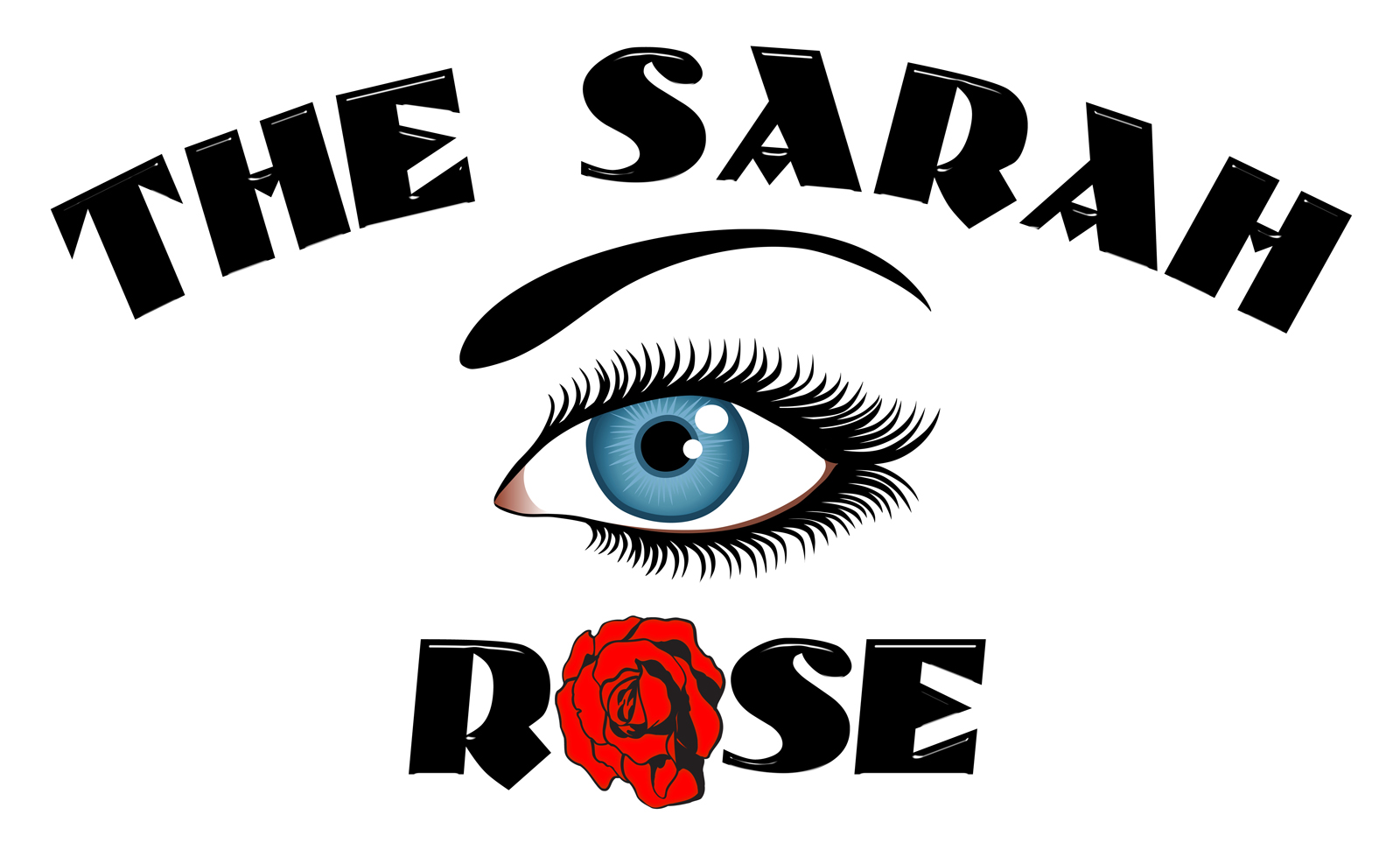 Custom Logo Sign Design the-sarah-rose Decal Sticker made to your Specifications by your Sign Specialist