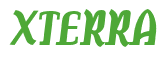 Rendering "XTERRA" using Color Bar