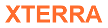 Rendering "XTERRA" using Arial Bold