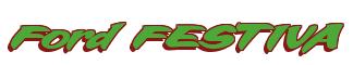 Rendering -Ford FESTIVA - using Big Cheese