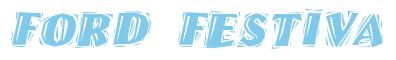 Rendering -Ford FESTIVA - using Cut Ragged
