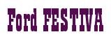 Rendering -Ford FESTIVA - using Bill Board
