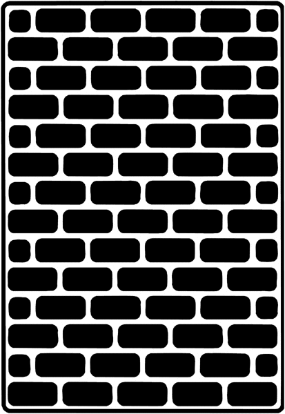 Brick wall vinyl sticker. Customize on line.       Bricklayers014-0038  