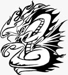 Dragon  Decal shown in General Stickers Section
