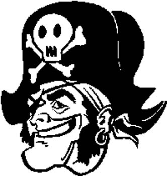 Pirate decal by SignSpecialist.com