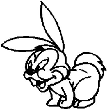 358 Baby bunny rabbit vinyl sticker customized online.