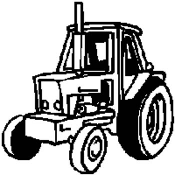 359 Tractor vinyl decal customized online.