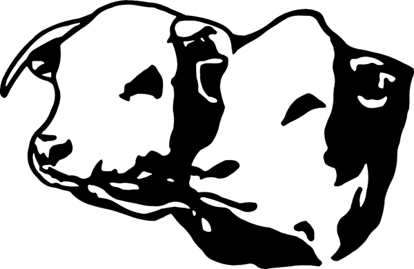 cowboy_up113   Bull and Cow heads vinyl decal. Customize on line. 