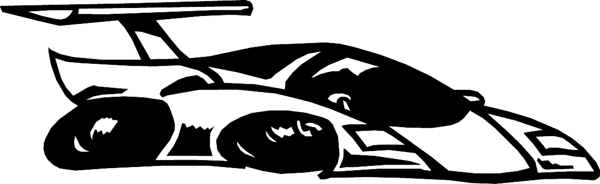 Racing Car graphic vinyl sticker. Personalize on line. hotrod7403