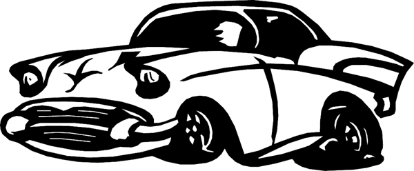 Chevy from the 1950s vinyl sticker. Customize on line. hotrod7404 - chevy decal