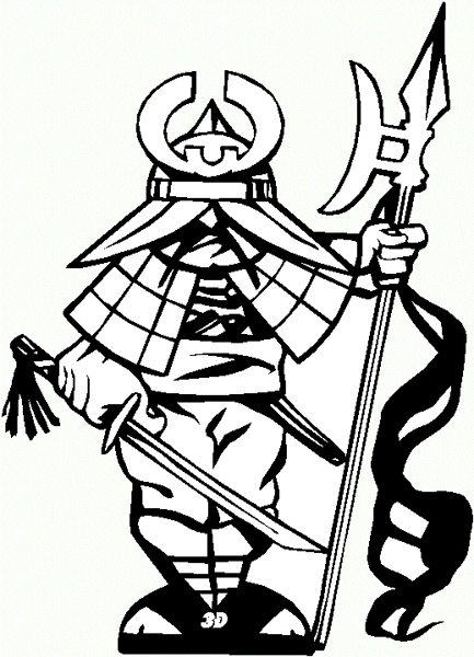 Low rider guy in medieval costume vinyl sticker. Personalize on line. japanimation09