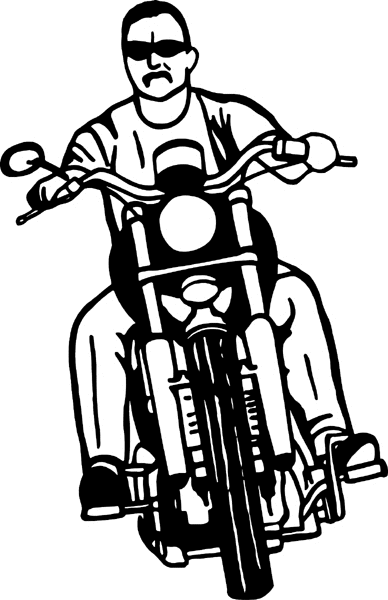 motorcycleM032-  Motocyle graphic decal.  Customize on line. 