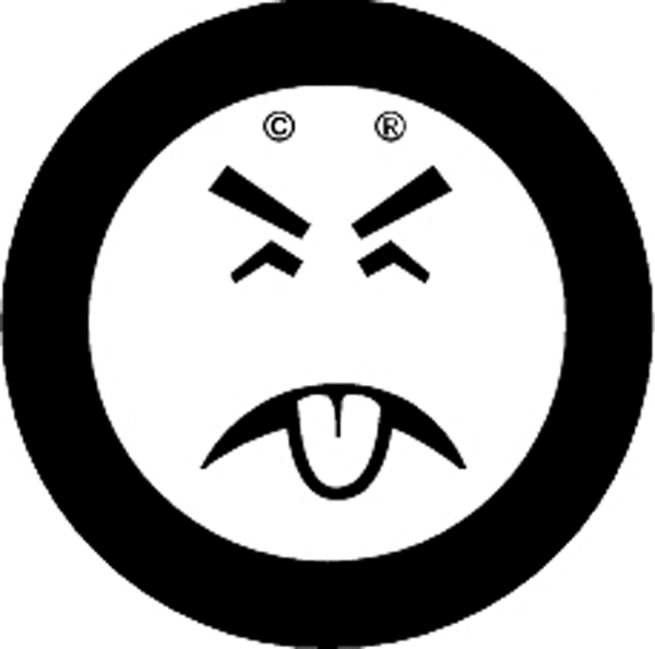 Unhappy Face Symbol graphic sticker. Personalize on line. p157