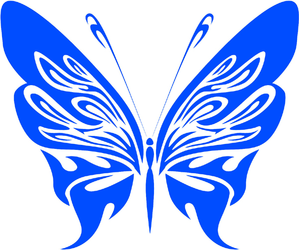 Butterfly graphic decal. Customize on line as you order. butterflies-bflies_007