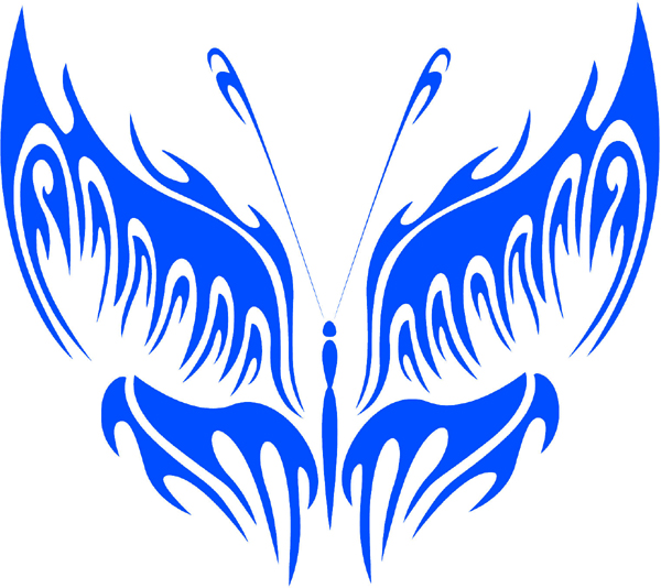 Awesome Butterfly vinyl decal. Customize on line. butterflies-bflies_016