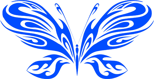 Butterfly vinyl sticker. Personalize on line. butterflies-bflies_020