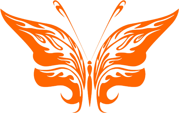 Butterfly graphic decal. Personalize on line. butterflies-bflies_025