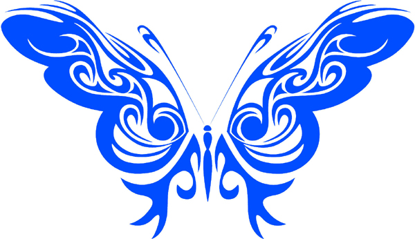 Lacey Butterfly graphic decal to customize on line as you order. butterflies-bflies_028