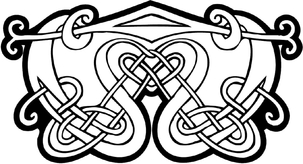 Celtic vinyl graphic sticker customized on line. celtic-decal-co_0013w