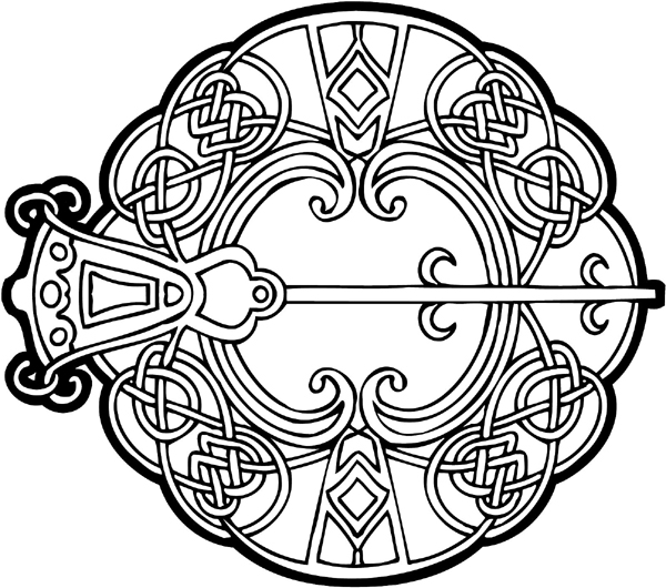 Beautiful Celtic vinyl graphic sticker. Customize on line. celtic-decal-co_0030w