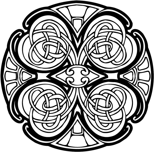Celtic vinyl sticker. Personalize on line. celtic-decal-co_0031w