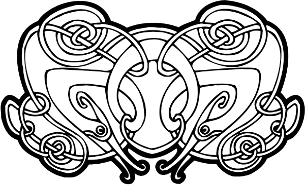 Celtic graphic decal customized on line. celtic-decal-co_0054w
