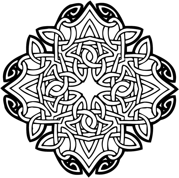 Celtic Emblem vinyl sticker customized on line. celtic-decal-co_0067w
