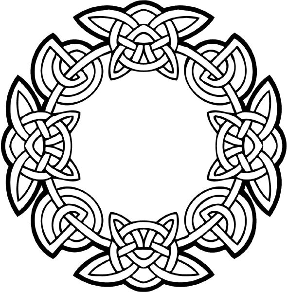 Triskele Celtic Symbol Vinyl Decal – Oracal, Choose Size/Color, Car Wall Window