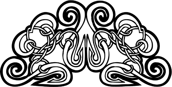 Celtic graphic vinyl decal. Personalize on line. celtic-decal-co_0097w