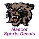 Mascot Sports Decal Section