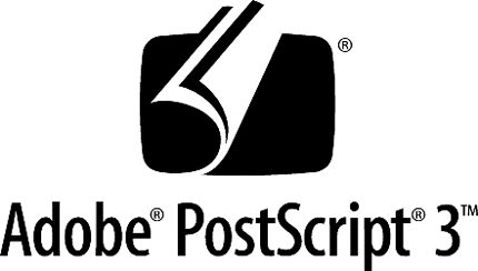 ADOBE POSTSCRIPT 3 Graphic Logo Decal