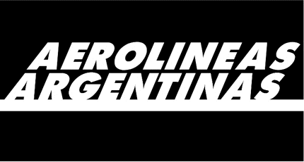 AEROLINEAS ARGENTINAS Graphic Logo Decal