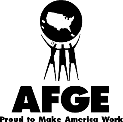 AFGE 2 Graphic Logo Decal