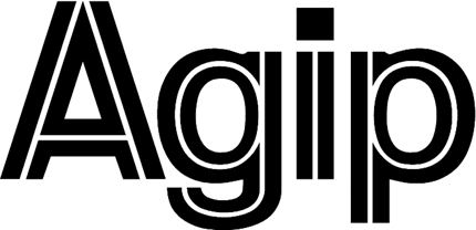 AGIP 1 Graphic Logo Decal