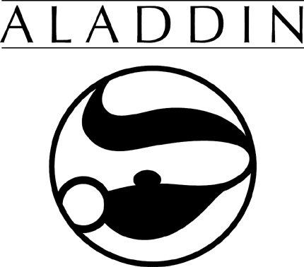 ALADDIN HOTEL Graphic Logo Decal