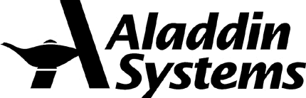 ALADDIN SYS 2 Graphic Logo Decal