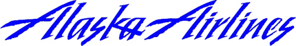 ALASKA AIRLINES 1 Graphic Logo Decal