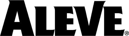 ALEVE Graphic Logo Decal