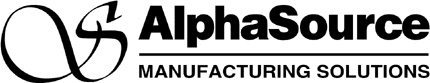 ALPHASOURCE Graphic Logo Decal