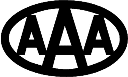 AMERICAN AUTOMOBILE ASSN. Graphic Logo Decal