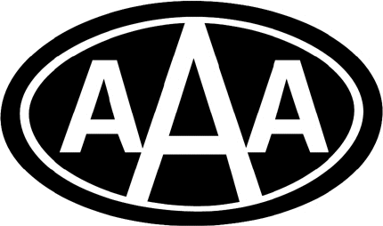 AMERICAN AUTOMOBILE CLUB 2 Graphic Logo Decal